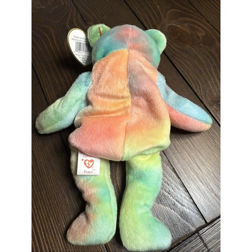 Ty Beanie Baby 1996 Peace P.E. Pellets